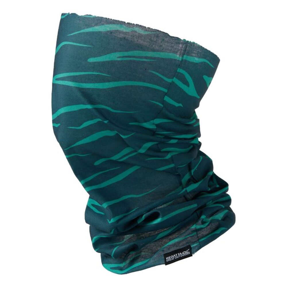 Regatta Childrens/Kids Multitube II Zebra Print Snood / Mediterranea